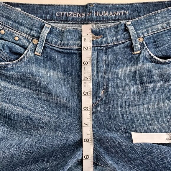 Citizens of Humanity Dani Cropped Straight Leg Jeans Size 30 - Picture 6 of 10